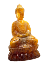 Ancient Amber Antique Natural Carved Chinese Amber Buddha - £629.30 GBP