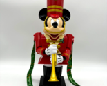 Disney Parks Mickey Mouse Toy Soldier Popcorn Bucket 2023 Holiday Nutcra... - £58.65 GBP