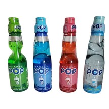 6 Bottles of Marble Pop Ramune Soda Soft Drink Multiple Flavors 200ml Each  - £28.77 GBP