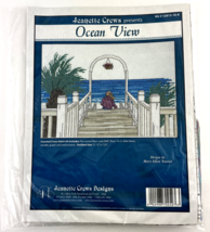 Jeanette Crews Cross Stitch Kit Ocean View from Deck 12813-10-K  - $31.84