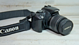 Canon EOS Digital Rebel XT DS126071 w 58mm EF-s 18-15mm 1:3.5-5.6 II Lens READ - £43.77 GBP