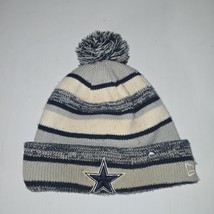 New Era NFL dallas cowboys logo pom Marled knit Cuffed Beanie Hat skull ... - €17,03 EUR