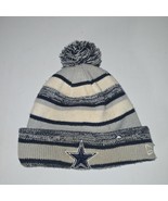 New Era NFL dallas cowboys logo pom Marled knit Cuffed Beanie Hat skull ... - €17,03 EUR
