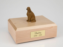 Irish Setter Sitting, Stand Pet Cremation Urn Avail. in 3 Diff Colors &amp; 4 Sizes - £136.21 GBP+