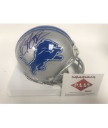Barry Sanders Signed Autographed Detroit Lions Mini Helmet - PAAS COA - $2,660.77 MXN