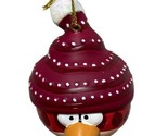 Kurt Adler Angry Birds Red White Head Resin Ornament NWT 3 inches high - £11.27 GBP