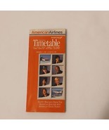 American Airlines Worldwide Timetable Effective December 15, 1998 Complete - $10.54 CAD