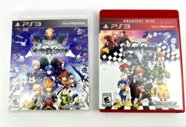 2- Kingdom Hearts HD 1.5 ReMix &amp; 11.5 ReMix Greatest Hits - with Manuals 2013-14 - £17.20 GBP