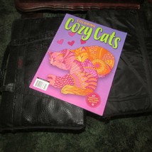 coloring book COZY CATS adult &amp; child pictures to color  (B) - £6.21 GBP