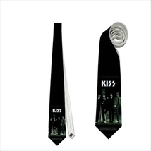 Necktie KISS Band Rock Punk Cosplay - £19.64 GBP