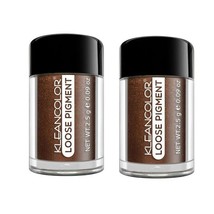 Eye Shadow 2 Pcs KleanColor Loose Pigment Eyeshadow Bittersweet - £5.81 GBP