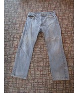 Vintage Levi Strauss &amp; Co 505 Men&#39;s 38x30 Black Denim Red Tag - $471.90 MXN