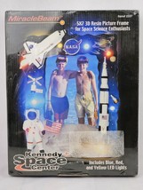 MiracleBeam Kennedy Space Center Lighted 5x7 Picture Frame 3D Resin NEW Unopened - £72.82 GBP
