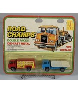 Road Champs HO Scale 1/64 Double Pack Die Cast Soda Truck &amp; Trash Truck ... - $532.95 MXN