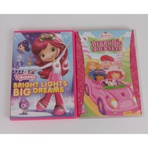 Lot Of Two Strawberry Shortcake DVDS Berry Big journeys Big Lights Big Dream - £4.57 GBP