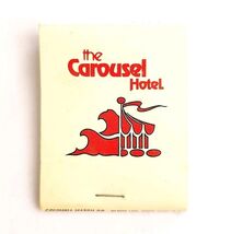 Carousel Hotel Vintage Matchbook Ocean City Maryland Matches Struck E19H - $19.99