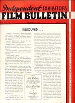 Film Bulletin 12/31/1938-BOXING/NEWSBOYS Home G/VG - £47.73 GBP