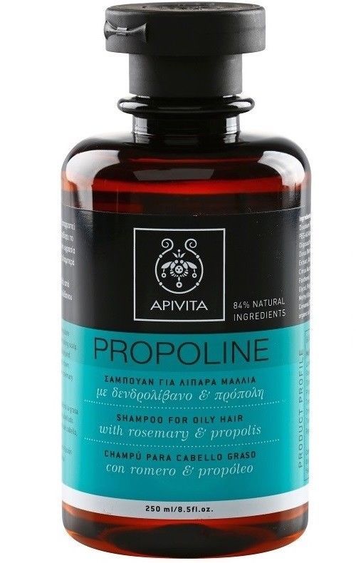 Apivita Propoline Shampoo For Oily Hair And Scalp With Rosemary & Propolis 250ml - $19.22