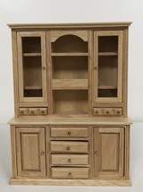 NEW Dollhouse 1:12 Scale Miniature China Display Cabinet Cupboard Dining Room - £26.82 GBP