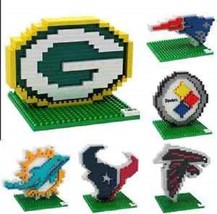 NFL Team Logo BRXLZ 3-D Puzzle -Select- Team Below - $14.95+