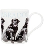 Black Labrador Repeat Body Coffee Mug - £11.14 GBP