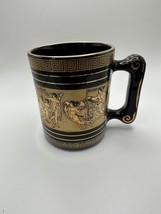 Vintage Greek Spyropoulos 24k Coffee Mug 4.25” - £23.46 GBP