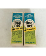 vintage clairol final net two trail size  still in original boxes movie ... - $19.75
