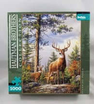Hautman Brothers Collection Standing Proud Jigsaw Puzzle 1000 Piece Deer - £9.01 GBP