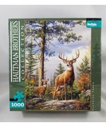 Hautman Brothers Collection Standing Proud Jigsaw Puzzle 1000 Piece Deer - £8.87 GBP
