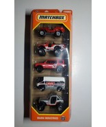 New 2023 Matchbox Warn Industries 75 5-Pack 1:64 Scale Diecast Car Jeep ... - £11.90 GBP