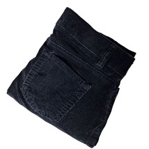 Chaps Women&#39;s Corduroy Pants Straight Leg Size 4 Solid Black Business Ca... - $21.48