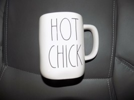Rae Dunn HOT CHICK Mug with Pink Interior LL Artisan Collection by Magenta - £17.22 GBP