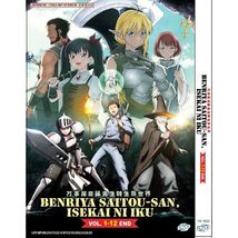 DVD Anime Benriya Saitou-san,Isekai Ni Iku (Volume 1-12 End) - Fast - £53.27 GBP