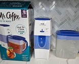 Mr. Coffee Iced Tea Maker 3 Quart Model TM75 With Blue Pitcher In Box - $49.45