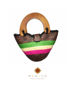 Handmade Caña Flecha Straw Handbag - $135.00