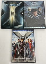 Lot Of 3 X Dvd&#39;s X-MEN, United, The Last Stand Trilogy Dvd Video Digital Set - £14.20 GBP