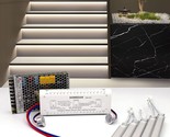 Intelligent Motion Sensor Cascading Style Led Stair Lighting Kit Kmg-323... - $439.99