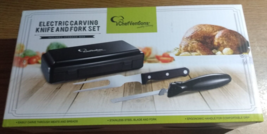 ChefVentions Electric Carving Knife and Fork Set - £11.99 GBP