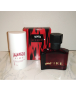SALVAGGIO FIRE Cologne Spray 50ml &amp; Dodorant For Men By Armand Dupree Fu... - $352.65 MXN