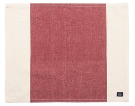 LEXINGTON Handtuch Zweifarbig Schön Rot-Weiss Größe 52 X 44CM 11540076 - $44.79