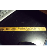 Old Beer Distributor Ruler with Brand Names of Brews - $31.38 CAD