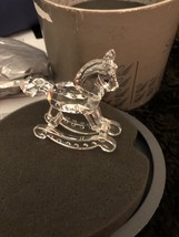Swarovski Little Rocking horse with Box- Nursery Decor - $65.00