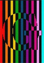 Pepita Needlepoint Canvas: Letter G Illusion, 7&quot; x 10&quot; - £44.10 GBP+