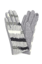  Multi Color Yarn Pattern Smart Touch Gloves - $24.75
