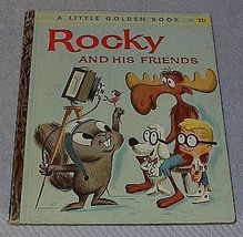 Rocky and his Friends, #408  Bullwinkle Peabody Sherman Little Golden Book - $9.95