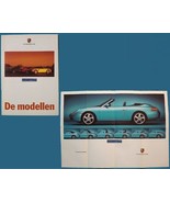 FOLLETO DE VENTA DE PORSCHE VINTAGE COLOR DE 1998 &#39;&#39;De modellen&#39;&#39; -PAÍSE... - $20.38