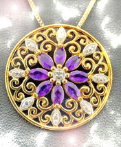 HAUNTED NECKLACE MEDALLION OF UNSHAKABLE JOY HIGHEST LIGHT COLLECTION MAGICK image 2