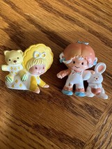 Vtg Strawberry Shortcake Mini Figure Butter Cookie Jelly Bear Apricot Bunny AGC - £11.44 GBP