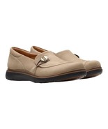 Clarks Women&#39;s Certina Ease Slip On Loafer, Pebble Nubuck Size 6 Wide - €76,26 EUR