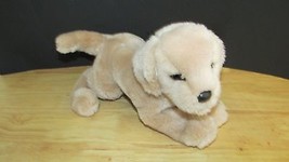 Douglas Cuddle Toys Plush Yellow lab Labrador Retriever puppy dog 9-12&quot;  - £7.34 GBP